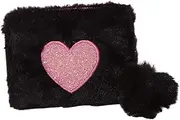 [ZPGVWXKO] Purse Credit Card Holder Clutch Wallet Stylish Small Purse Purse Women Wallet for Dating Commute V, Black, as described