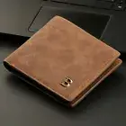 Men Wallets Small Money Purses Wallet Dollar Men Thin With Coin Bag Zipper