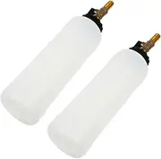 2Pcs Vacuum Brake Bleeder Bottle for Car Brake Fluid Replacement Durable Construction Effortless Oil Change Tool for Professionals and DIY Mechanics