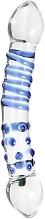 NewMaxer 7.1" Double Headed Glass Wand Dildo Dong Anal Butt Plug Couples