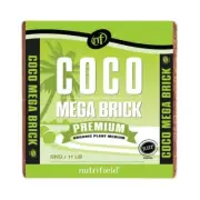NNEDSZ 5Kg Coco Mega Brick Premium Coir Peat Organic Plant Growth Medium 55L Nut