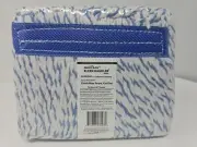 KLEEN HANDLER Finish Mop CUT-END STRIPE Blue/ White NANO MICROBIAL Bison Life