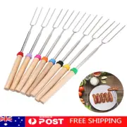 1/5/8 Pcs Telescoping BBQ Marshmallow Roasting Sticks barbecue Skewer Fork