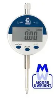 Moore & Wright DTI Digital Dial Test Indicator 0-12.7mm/0.5" MW405-04DB