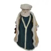 Paradise Galleries Porcelain Doll FATHER CHRISTMAS Tree Topper