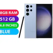 Samsung Galaxy S23 ULTRA 5G (512GB, Blue) - Refurbished (Excellent)
