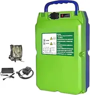 21V 12AH Power Tool Lawn Mower Li-Ion Battery with Charger Backpack Converter Compatible with Electric Lawn Mowers Hedge Trimmers Tea Pickers Backpack Battery(for Dayi)