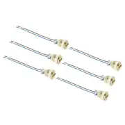 6pcs 140mm Cable Leads G9 Light Base Socket Ceramic Lamp Bulb Holder Connector