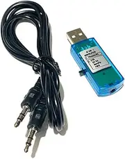 Tuperoymse USB Flight Simulator Computer Flight Simulator for XTR5 FMS G4 FPV Airplane Helicopter Controller
