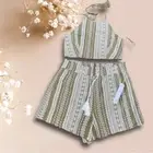 House of Harlow 1960 x Revolve linen embroidered shorts & crop top matching set