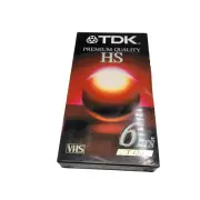 Sealed Vintage TDK Premium Quality 6 Hour T-120 VHS Tape