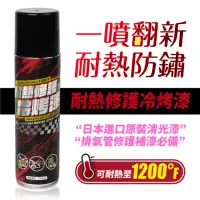 在飛比找momo購物網優惠-【XILLA】耐熱修護冷烤漆 280ml 耐高溫噴漆 耐熱漆