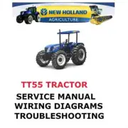 NEW HOLLAND TT55 TRACTOR MANUAL SHOP SERVICE REPAIR PDF