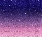 20oz Skinny Tumbler Sublimation Transfer Print Purple Ombre Ready To Press