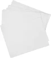 HONMEET 30 Sheets Poster Paper Blank Cardstock Printable Cardstock Printer Paper Card Stock Card Stock Paper Blank Craft Paper Drawing Sketch Paper Advertising Paper Coated Paper White