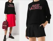 Valentino Red Ladies Insertia Cropped Wool Cashmere Jumper Pullover Jumper New S