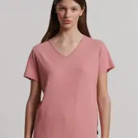在飛比找momo購物網優惠-【Superdry】女裝 短袖睡衣 LOUNGE T-SHI