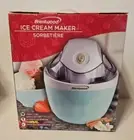 Brentwood TS-1410BL 1 Quart Ice Cream and Sorbet Maker, Frozen Yogurt Open Box
