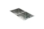 865x440mm Handmade Stainless Steel Undermount / Topmount Kitchen Sink with Waste