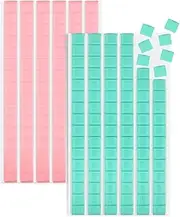 192 Pcs Adhesive Poster Sticky Tack Putty, Wall Safe Tack Putty Removeable & Repositionable, Sticky Mounting Putty,Adhesive Mounting Putty for Wall Hanging Poster/Picture