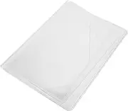 HOMSFOU A5 Notebook Protective Cover Waterproof Book Sleeve Plastic Book Covers for Journals Paperbacks