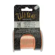 BeadSmith Copper 28 Gauge Craft Wire Elements - 40 Yard Spool