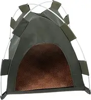 HOUDERCO Pet Cat Sleeping Tent Indoor Outdoor Kitten House Breathable for Pets Comfortable Secure Sleeping Space for Cats and Puppies