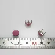 100pcs Cone studs Diameter 3/8"(9mm) DIY Punk Rock stuffs pink converse reform