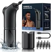 Water Powered Ear Cleaner, Ear Wax Removal Kit, Ear Cleaner Wax Removal Water with 4 Pressure Settings, Effective Ear Wax Removal Tool for Ear Wax Buildup