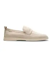 [Aquila] Breeze Nubuck Loafers in Bone