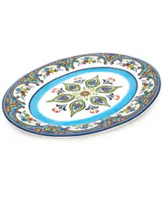 Euro Ceramica Zanzibar Oval Platter
