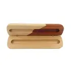 Single Pen Display Holder Wooden Pencil Case Holder Stationery Storage Organiser
