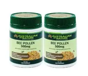 2 x Australian By Nature Bee Pollen 500mg 180 Capsules ABN