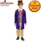 JDP211 Boys Chocolatier Charlie Chocolate Factory Willy Wonka Book Week Costume