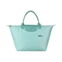 在飛比找HOTAI購優惠-【LONGCHAMP】 LE PLIAGE GREEN刺繡L