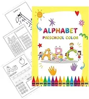Alphabet Tracing Book - Dry Erase Preschool Handwriting Workbook | Portable Homeschool Supplies, Educational Preschool Learning Activities for Boys Girls
