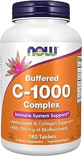 NOW Vitamin C-1000 Complex, 180 Buffered Tablets
