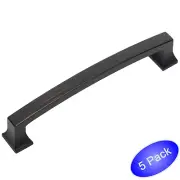 *5 Pack* Cosmas Oil Rubbed Bronze Contemporary Cabinet Pulls #755-128ORB