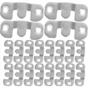 16 Pairs Mirror Buckle Suit Heavy Duty Frame Hanger Picture Hooks
