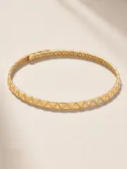 [Marina B] Marina B - Triangoli 18-karat Gold Diamond Choker - One size One size Gold