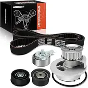 Frankberg Timing Belt Tensioner Pulley Tensioning Device Belt Tensioner V-Ribbed Belt Drive Deflection Guide Pulley Replace# KP15369XS-1