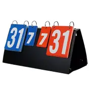 Durable Scoreboard for Basketball Baseball and More Clear 6 Digit Display