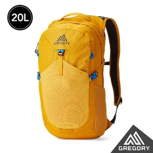 【Gregory】20L NANO 多功能 背包 日用包 登山包 筆電包 後背包 水袋包(科技黑 亮海軍藍 曜石黑 蜂黃)