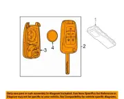 Chevrolet GM OEM 14-15 Sonic Keyless Entry-Key Fob Remote Transmitter 13579216 (for: Chevrolet)