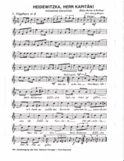 Heidewitzka, Herr Kapitan German Band/Brass Quintet/Oktoberfest Band Sheet Music