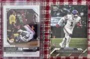 2024 Topps Now/2024 Panini Instant - Malik Nabers RC - Franchise Record/1st TD