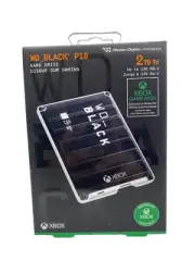 WD_BLACK P10 2TB Game Drive for Xbox Portable External Hard Drive WDBA6U0020BBK™