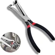 Aulivra Auto Electrical Disconnect Pliers, 8 Inch Automotive Electrical Connector Disconnect Pliers, Hose Pipe Clamp, Automotive Electrical Plug Connector Disconnect Tools