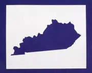 State of Kentucky Stencil -14 mil Mylar Painting/Crafts