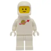 White Classic Spaceman [TLM110] | Lego Space | Like New